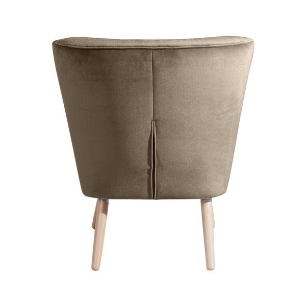 Fotoliu Max Winzer Neele Velvet, gri bej-image-4