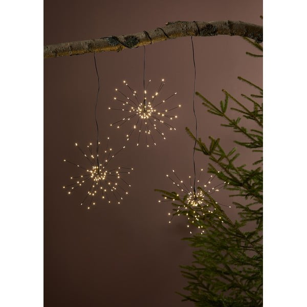 Decorațiune luminoasă neagră ø 25 cm Meteor – Markslöjd-image-2