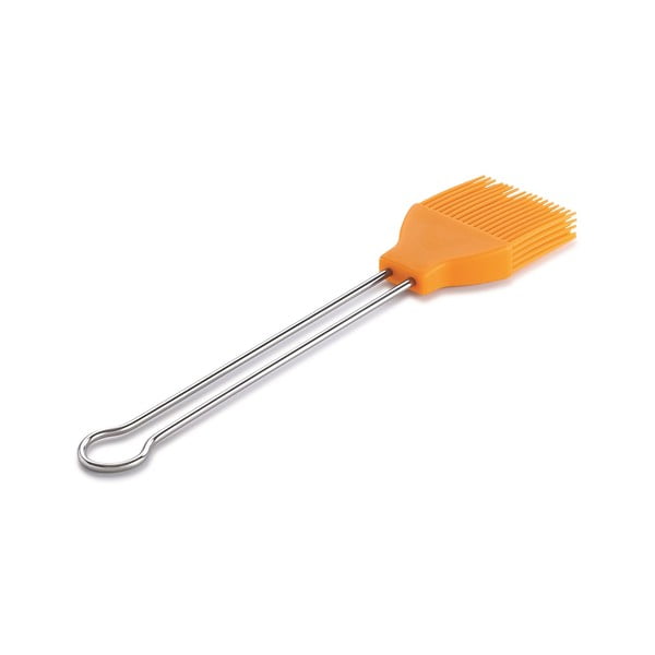 Accesoriu din silicon cu mâner din oțel inoxidabil LotusGrill, portocaliu