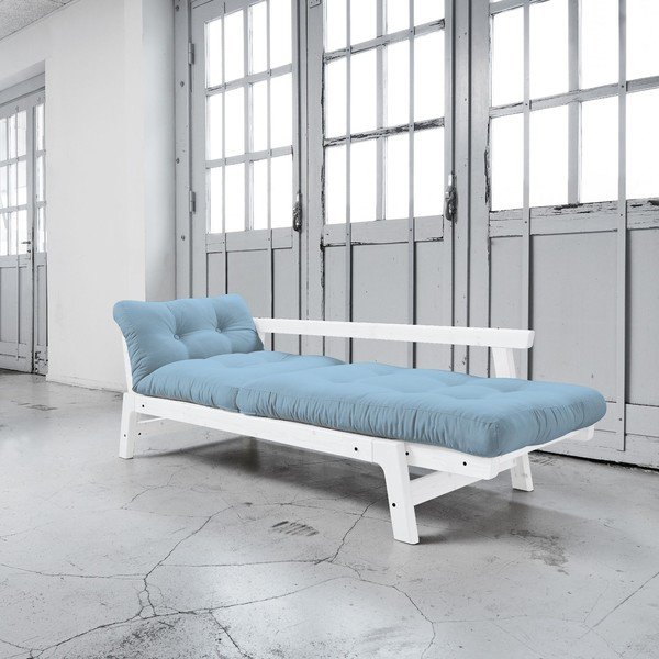 Canapea extensibilă Karup Step White/Celeste-image-3