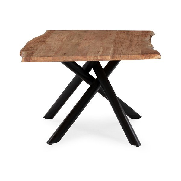 Masă de dining din lemn de acacia 100x220 cm Anuri – MOME-image-3