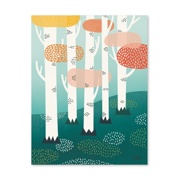 Poster Michelle Carlslund Forest, 30 x 40 cm