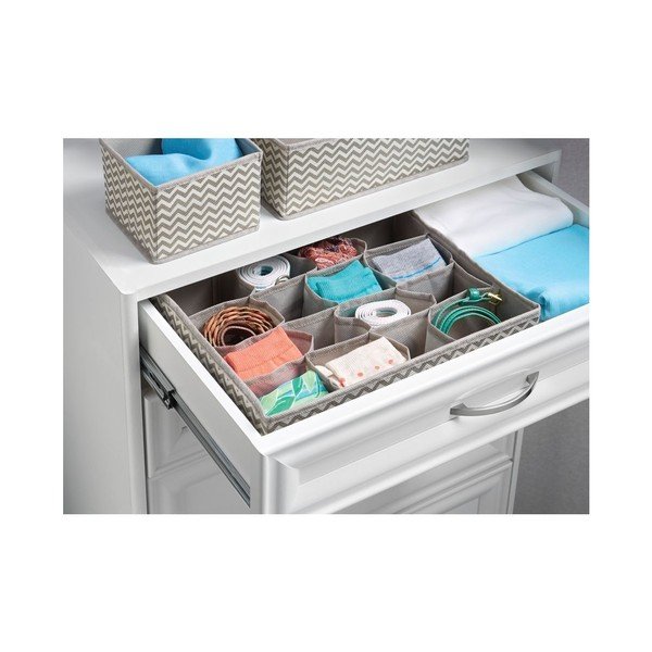 Organizator pentru 16 perechi șosete iDesign Aldo, 35 x 27 cm-image-3