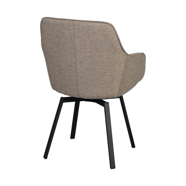 Set de scaune de sufragerie bej 2 buc. tapițat Alison – Rowico-image-4