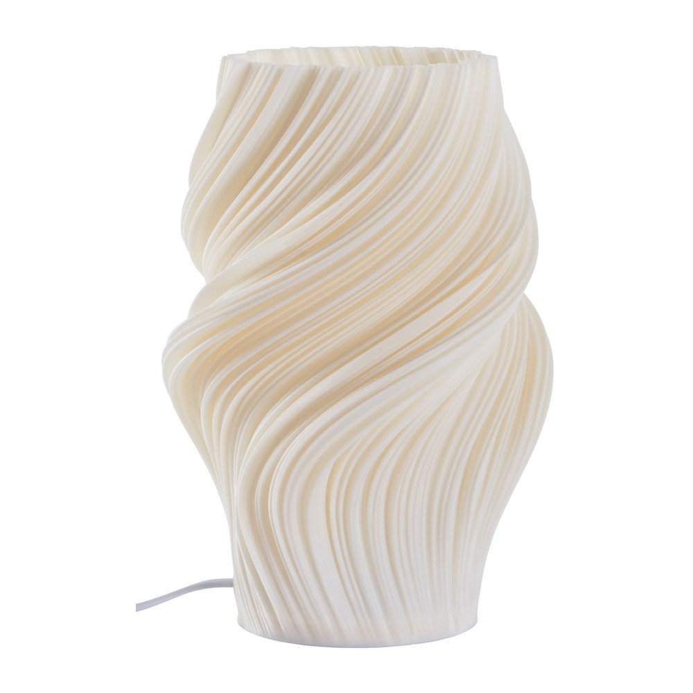 Veioză albă din plastic (înălțime 27 cm) Calais – Jotex