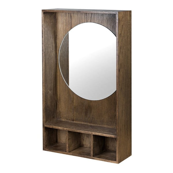 Panou de agățat diverse maro din lemn de stejar 40x65x11,5 cm Show Me – Mette Ditmer Denmark