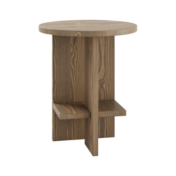 Măsuță de cafea maro rotundă Rondure – Karup Design-image-1