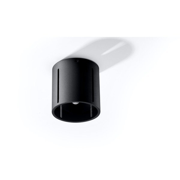 Plafonieră Sollux Vulco, negru -image-1