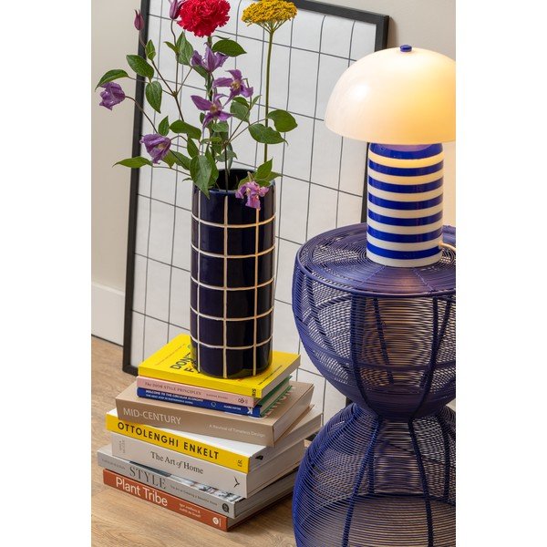 Măsuță auxiliară rotundă din metal ø 30 cm Cuerda Doble – Leitmotiv-image-2