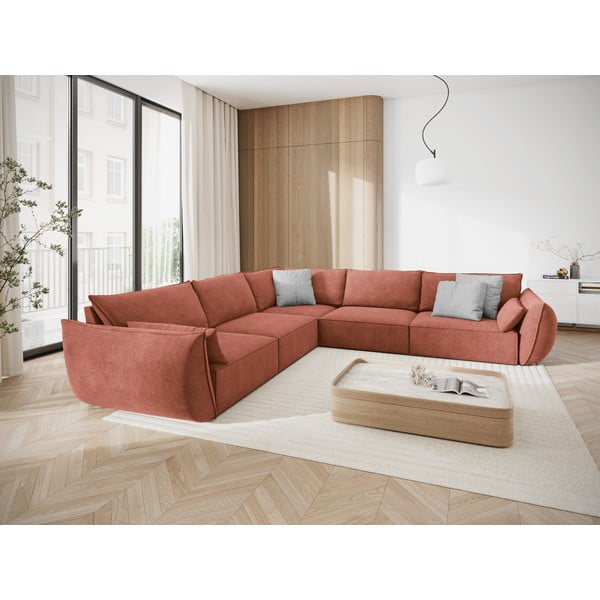 Colțar roșu (cu colț variabil) Vanda – Mazzini Sofas-image-1