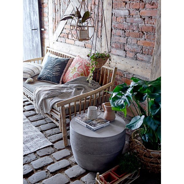 Suport pentru ghiveci suspendat din bambus Bloomingville Salum, înălțime 52 cm-image-1