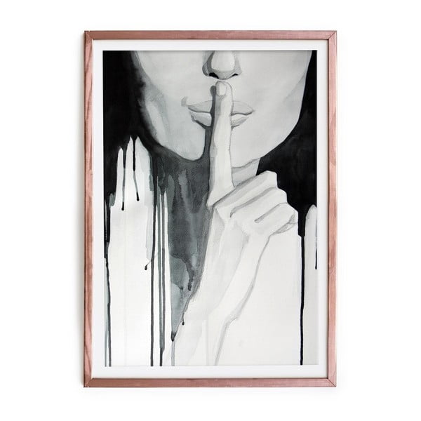 Tablou Really Nice Things Silence, 40 x 60 cm
