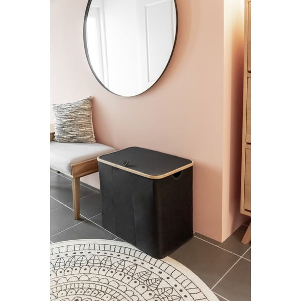 Coș de rufe din material textil 105 l Trio Ecori – Wenko-image-1