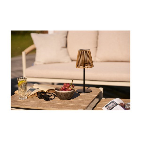 Corp de iluminat pentru exterior LED de masă/portabil solar ø 14 cm Salford – House Nordic-image-3