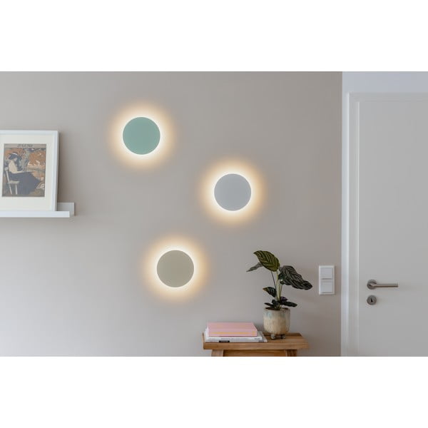 Aplică de perete  cu LED-uri cu temporizator și telecomandă USB galben ø 19 cm Dot - Remember-image-2