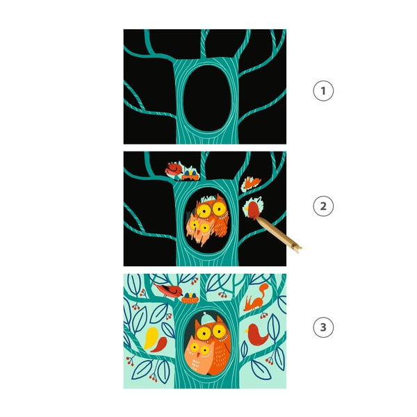 Imagini răzuibile Animals - Djeco-image-4