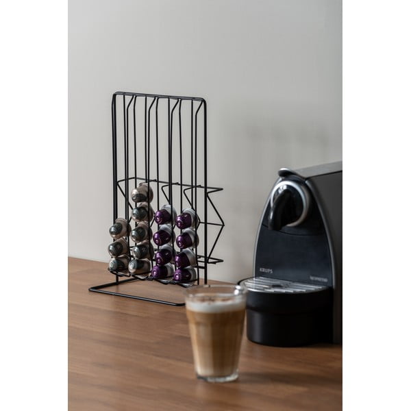 Suport pentru capsule de cafea negru  Wired – PT LIVING-image-1