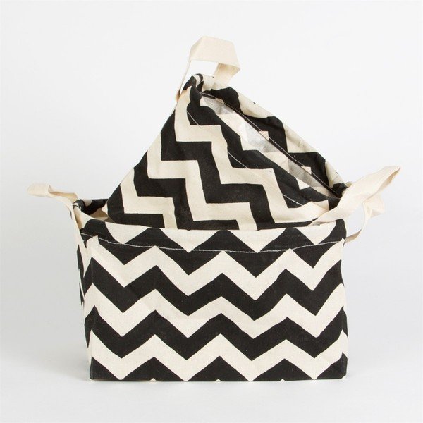 Set 2 coșuri Sass & Belle Chevron-image-1
