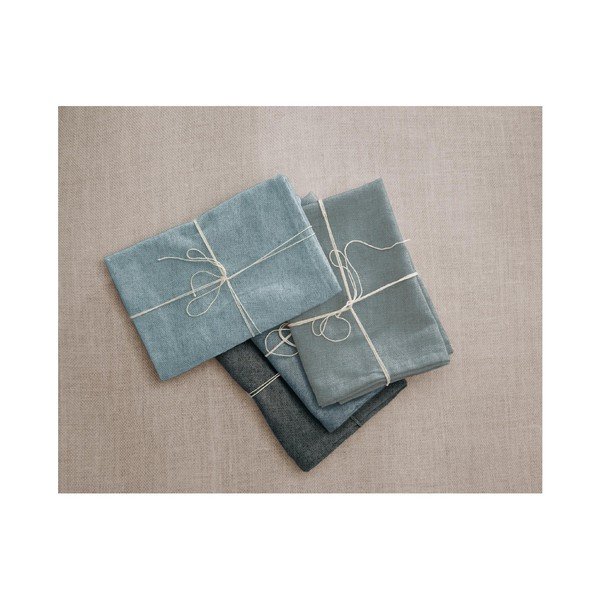 Set 4 șervețele textile Really Nice Things Blue Gradient, lățime 40 cm-image-1