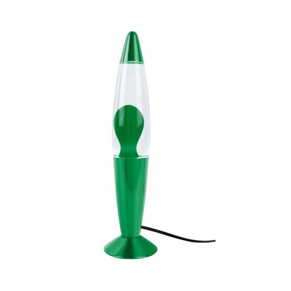 Lava lamp verde din sticlă (înălțime 35,5 cm) Funky Rocket Lava – Leitmotiv
