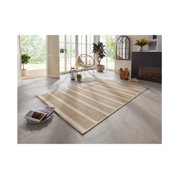 Covor potrivit și pentru exterior Elle Decoration Brave Laon, 160 x 230 cm, maro-image-1