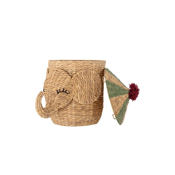 Coș de jucării pentru copii în culoare naturală din zambilă de apă ø 35x50 cm Bobo – Bloomingville Mini-image-2