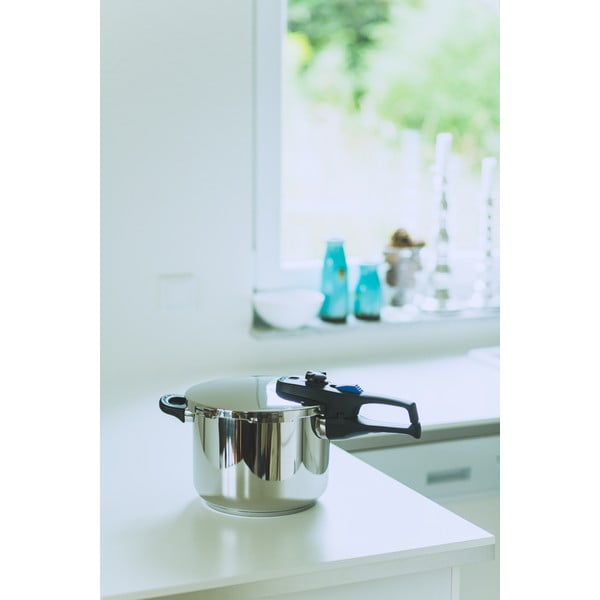 Oală sub presiune din oțel inoxidabil ELO Praktika Plus, 6 l-image-2