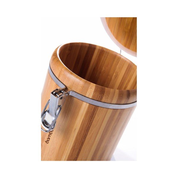 Recipient depozitare din bambus Bambum Sante, înălțime 15 cm-image-3
