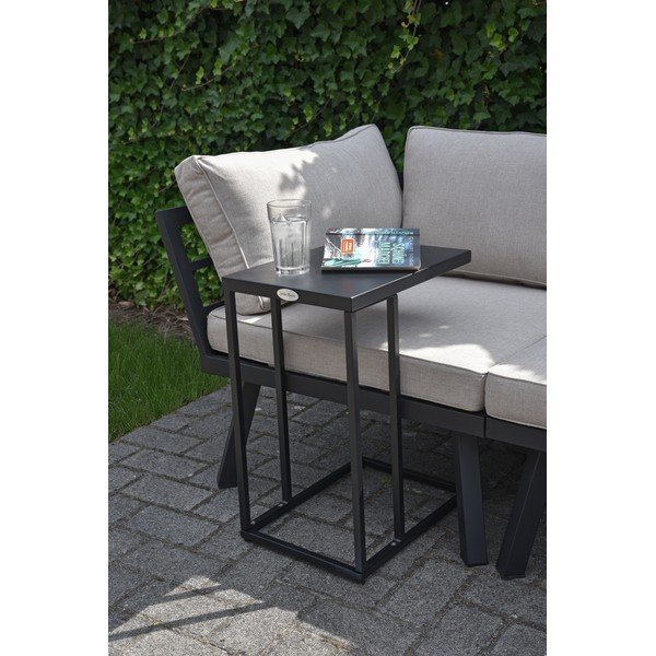 Masă auxiliară de grădină din oțel 43x30,5 cm Dorea – Garden Pleasure-image-1