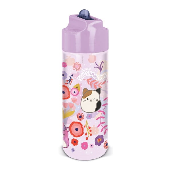 Sticlă pentru copii mov 540 ml Stor – SQUISHMALLOWS