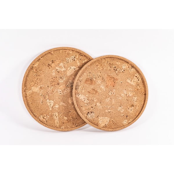 Tavă din plută ø 36 cm Querco – ZicZac-image-2