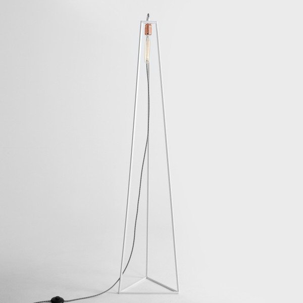  Lampadar Custom Form Trimetric, alb-image-1