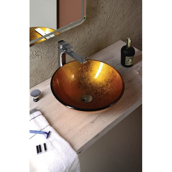 Baterie argintiu-lucios pentru chiuvetă înaltă Spy – Sapho-image-4