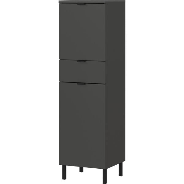 Dulap de baie gri antracit înalt 34x120 cm Arcena – Germania-image-2