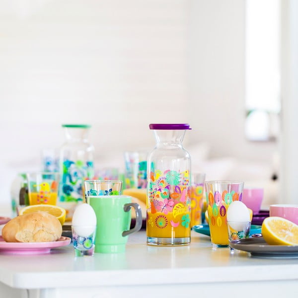 Carafă din sticlă Sagaform Fantasy, mov-image-2