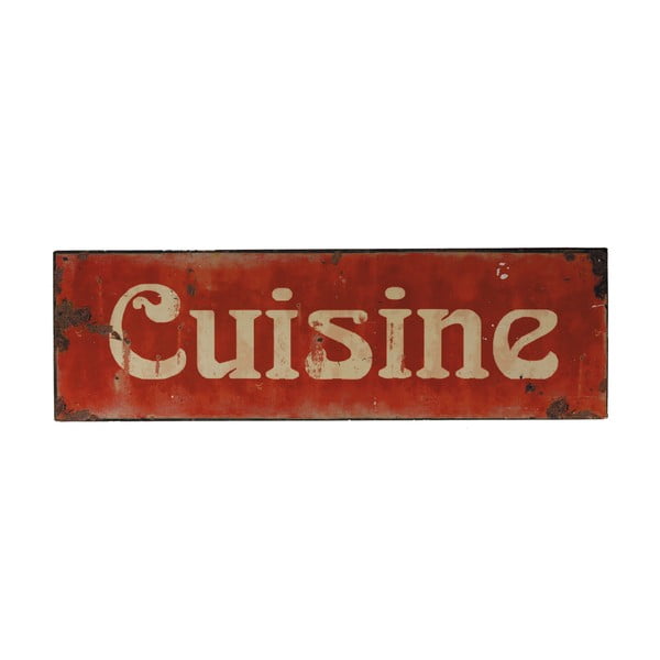 Plăcuță decorativă Antic Line Cuisine, 49 x 15 cm