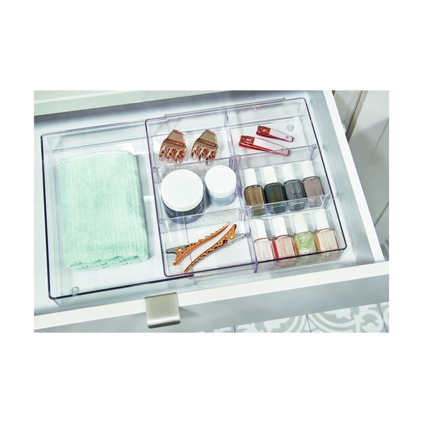 Organizator pentru sertare din plastic Crystalline – iDesign/The Home Edit-image-1