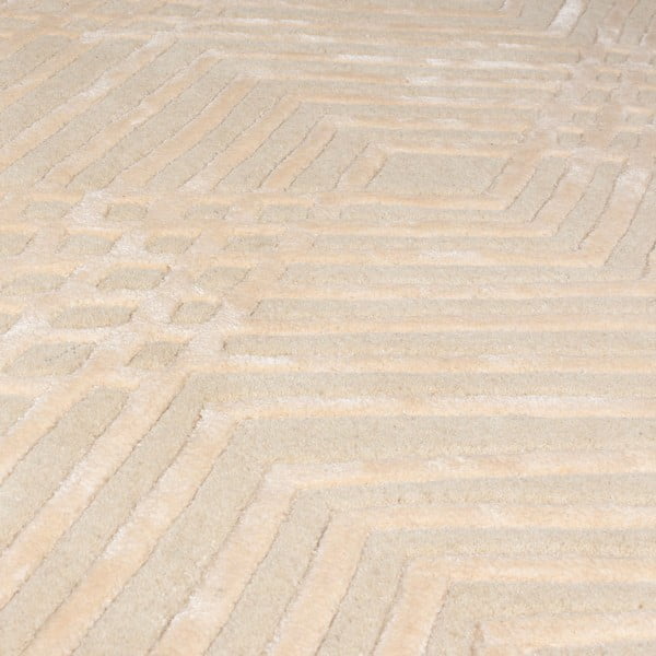 Covor din lână Flair Rugs Diamonds, 160 x 230 cm, bej-image-2