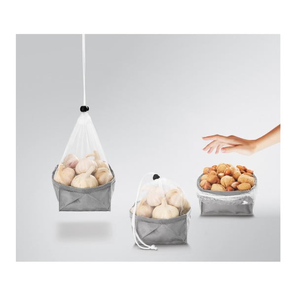 Cutie depozitare pliabilă pentru alimente Metaltex, 12 x 12 cm-image-3