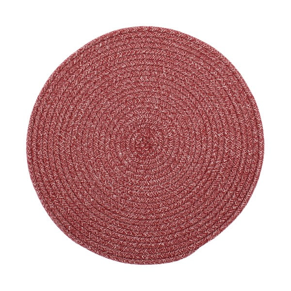 Suport pentru farfurie din amestec de bumbac Tiseco Home Studio, ø 38 cm, roz