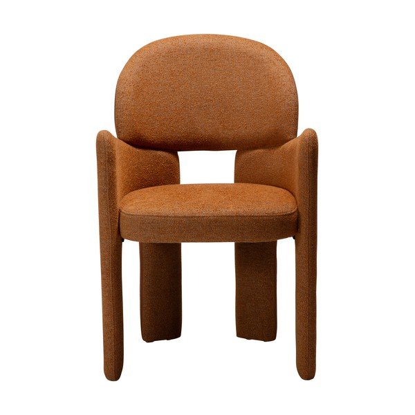 Scaun de living portocaliu cu cotiere Aole – DAN-FORM Denmark-image-1