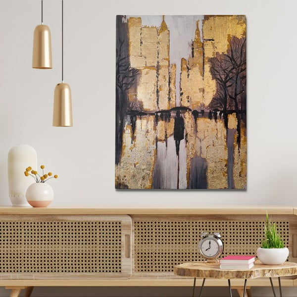 Tablou pictat manual 70x100 cm – Wallity-image-1