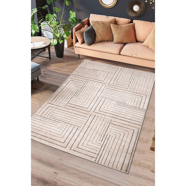 Covor bej 80x150 cm Paula – Universal-image-1