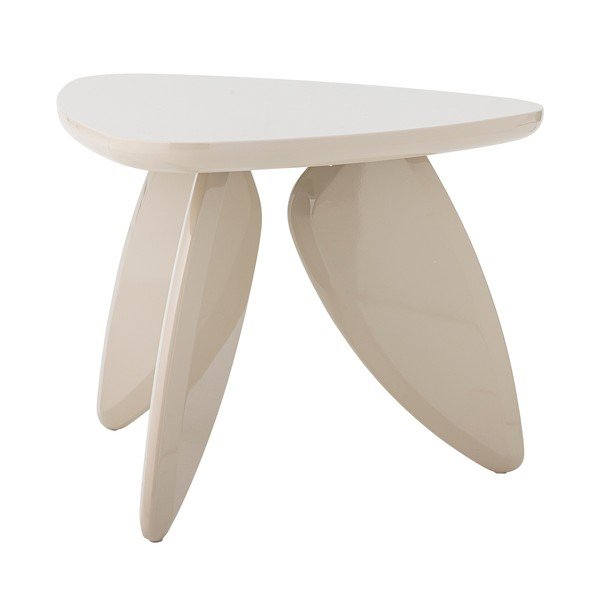 Măsuță de cafea crem cu aspect lucios 57x60 cm Magia – Bloomingville