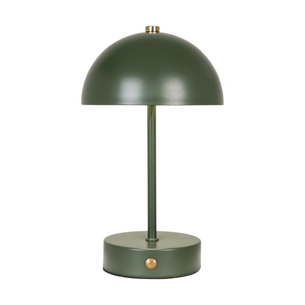 Veioză verde-închis LED cu abajur din metal (înălțime 25 cm) Holt – House Nordic-image-4