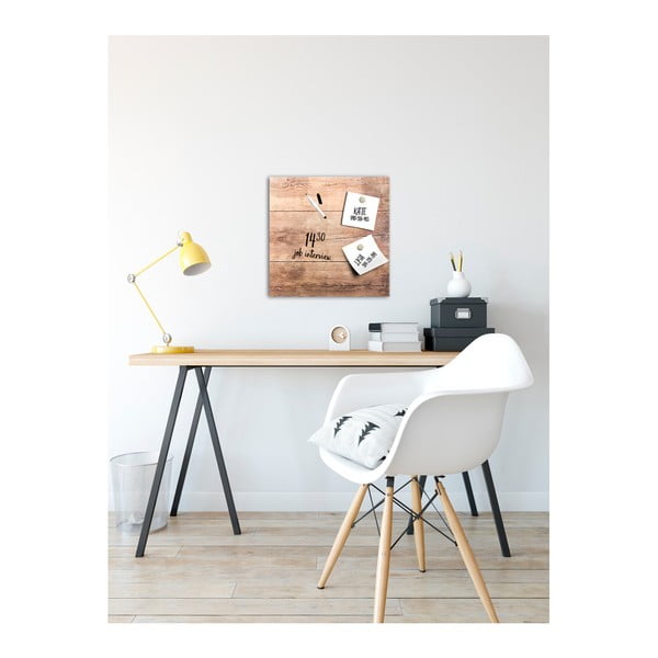 Tablă magnetică Styler Wood, 30 x 30 cm-image-2