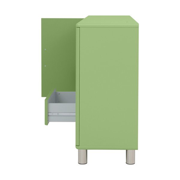 Comodă joasă verde 146x92 cm Malibu - Tenzo-image-4