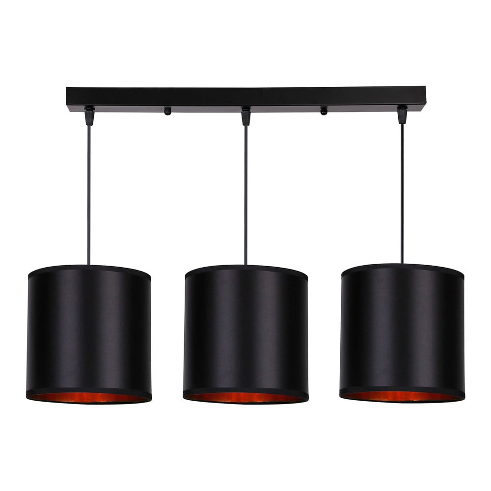 Lustră neagră 20x72 cm Candida – Candellux Lighting