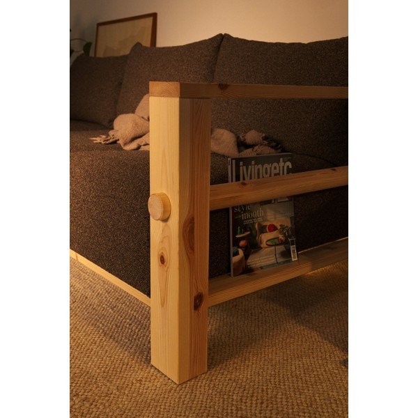 Canapea gri deschis 225 cm Bare – Karup-image-4