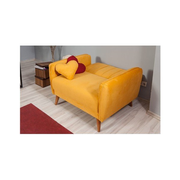 Fotoliu extensibil Sifi, galben-image-4